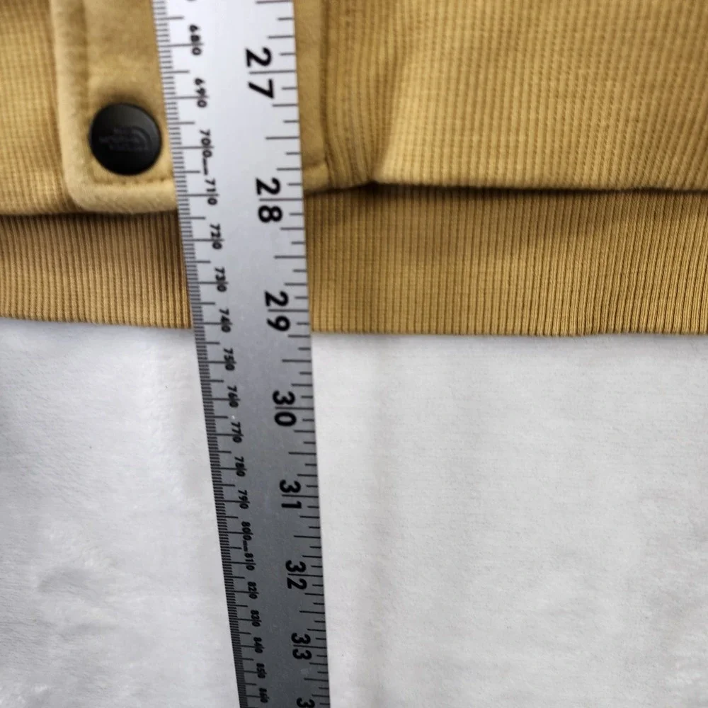 The North Face Jacket M Tan Black Hoodie Fleece Lined Outdoor‎ Workwear